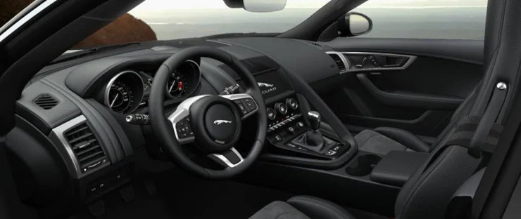 2020 Jaguar F-Type interior